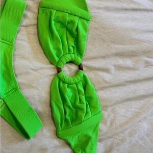 MONTCE- Green Bikini Top